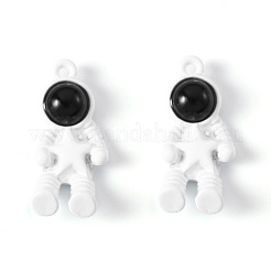 Spray Painted Alloy Pendants&nbsp;PALLOY-S135-032-RS