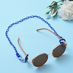 Personalized ABS Plastic Cable Chain Necklaces&nbsp;NJEW-JN02847