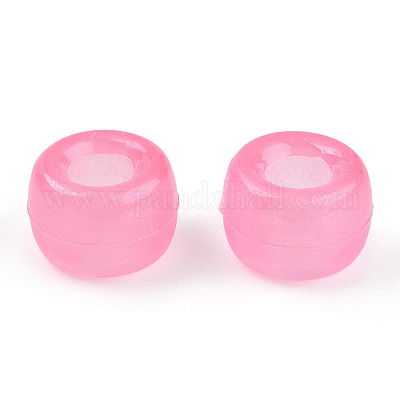Transparent & Luminous Plastic Beads&nbsp;KY-T025-01-H06-1