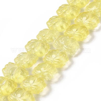 Transparent Glass Beads Strands&nbsp;GLAA-F114-01D-1
