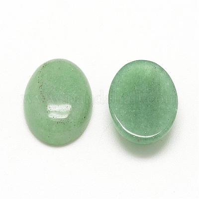 Natural Green Aventurine Cabochons&nbsp;G-R415-14x10-43-1