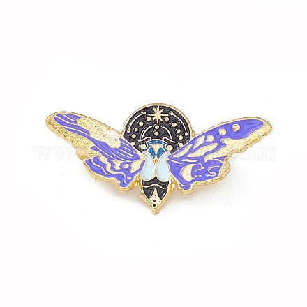 Moth Enamel Pin JEWB-P015-J01-1