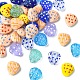 1 Strand Handmade Lampwork Bumpy Beads Strands&nbsp;LAMP-YW0004-10-2