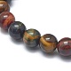 Natural Tiger Eye Bead Stretch Bracelets&nbsp;BJEW-K212-A-005-3