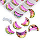 Electroplated Glass Pendants&nbsp;EGLA-N006-022B-2