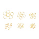 Brass Open Jump Rings&nbsp;KK-JQ0001-01G-2