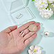 2Pcs 925 Sterling Silver Spring Ring Clasps&nbsp;STER-WR0001-08-3