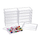 Plastic Bead Containers with Lid&nbsp;CON-WH0086-202-6
