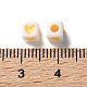 Opaque Acrylic Beads&nbsp;OACR-D301-06G-3