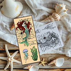 PVC Plastic Clear Stamps&nbsp;DIY-WH0631-0603