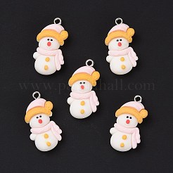 Opaque Resin Pendants&nbsp;LS-RESI-G028-01P