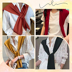 Polypropylene Sweater Shawl Wraps for Women&nbsp;AJEW-WH20080-27A