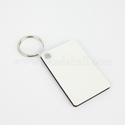 Sublimation Double-Sided Blank MDF Keychains&nbsp;LS-ZXFQ-PW0001-050