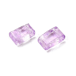 2-Hole Transparent Glass Seed Beads&nbsp;SEED-S023-30B-26