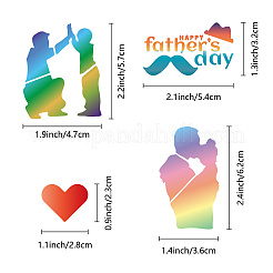 Father's Day Stainless Steel Cutting Dies Stencils&nbsp;DIY-WH0238-173
