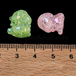 Transparent Crackle Acrylic Beads&nbsp;AC-CBA4496-03