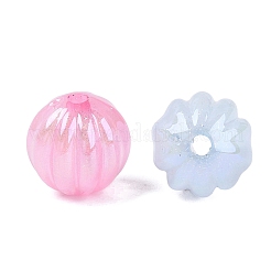 Luminous UV Plating Opaque Acrylic Beads&nbsp;OACR-Q204-15
