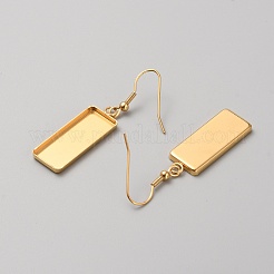 304 Stainless Steel Dangle Earring Finding&nbsp;STAS-WH0016-65G