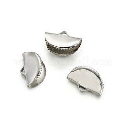 Iron Ribbon Crimp Ends&nbsp;IFIN-TAC001-06A-P