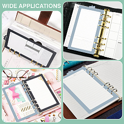 12Pcs PVC Tab Binder Dividers for Binders&nbsp;AJEW-BC0010-06D