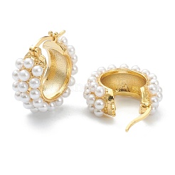 Brass Hoop Earrings&nbsp;EJEW-A058-03G