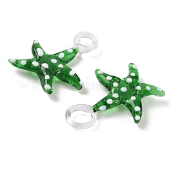Handmade Lampwork Pendants&nbsp;LAMP-A004-05O
