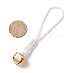 Iron Bell Pendant Decoration&nbsp;HJEW-JM02421-03