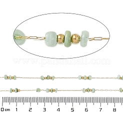 Ion Plating(IP) 316 Surgical Stainless Steel Paperclip Chains&nbsp;CHS-P020-01G-04