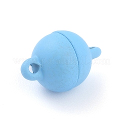 Alloy Magnetic Clasps with Loops&nbsp;PALLOY-P223-A01-M