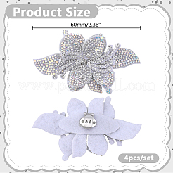 4Pcs Iron Shoe Clips&nbsp;HJEW-HY00186