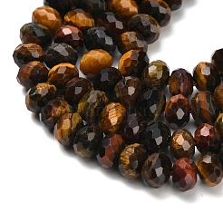 Three Color Natural Tiger Eye Beads Strands&nbsp;G-C259-A01-6x10mm-03
