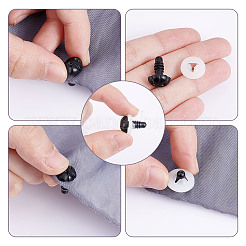 30 Sets Plastic Dog Safety Craft Noses&nbsp;FIND-GO0002-17D