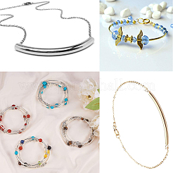 Brass Tube Beads&nbsp;KK-SC0001-20B