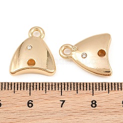 Alloy with Crystal Rhinestone Pendants&nbsp;RB-CBA83D5-18G