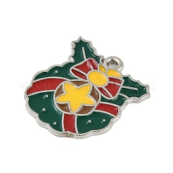 Christmas Theme Alloy Enamel Pendants&nbsp;ENAM-Z020-02L