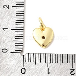 Brass Micro Pave Cubic Zirconia Charms&nbsp;LS-KK-C139-25D-G