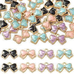 30Pcs Alloy Enamel Pendants&nbsp;ENAM-YW0006-09