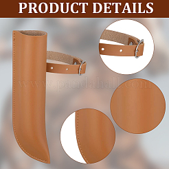 2 Bags PU Leather Horse Stirrup Flag Holder&nbsp;AJEW-CL0003-44