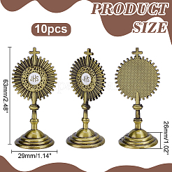 Zinc Alloy JHS Grail Display Decorations&nbsp;DJEW-WH0016-48AB