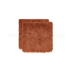 Faux Rabbit Fur Polyester Fabric&nbsp;DIY-WH0504-258F