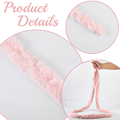 5Pcs 5 Colors Faux Fur Chenille Stick Fabric Roll for Christmas Tree Decor or Wreath Bows Craft&nbsp;FIND-CY0001-23
