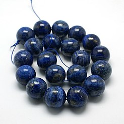 Natural Lapis Lazuli Beads Strands&nbsp;G-J001I-20mm