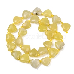 Natural Lemon Jade Beads Strands&nbsp;G-NH0069-A02