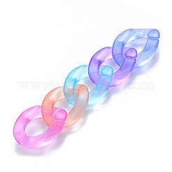 Transparent Acrylic Linking Rings&nbsp;OACR-S036-001A-K