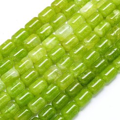 Natural Malaysia Jade Beads Strands&nbsp;G-B165-E01-8x12mm
