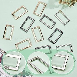 15Pcs 3 Colors Alloy Buckles&nbsp;DIY-GF0006-13B