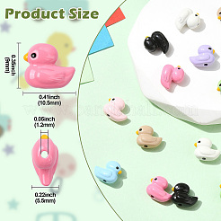16Pcs 8 Colors Baking Paint Zinc Alloy Beads&nbsp;FIND-CJ0004-72