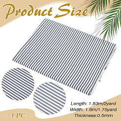 2 Yards Polycotton Stripe Fabric&nbsp;AJEW-BC0011-04A