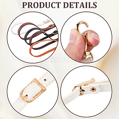 5Pcs 5 Styles PU Leather Shoulder Strap&nbsp;FIND-CL0001-67B
