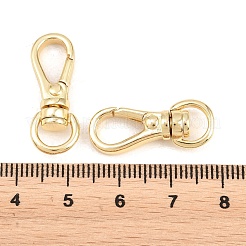Brass Swivel Claw Clasps&nbsp;KK-P353-13G